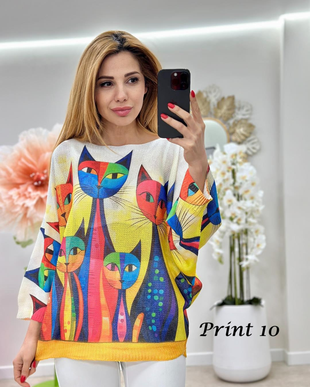 Bluza Tricot Print