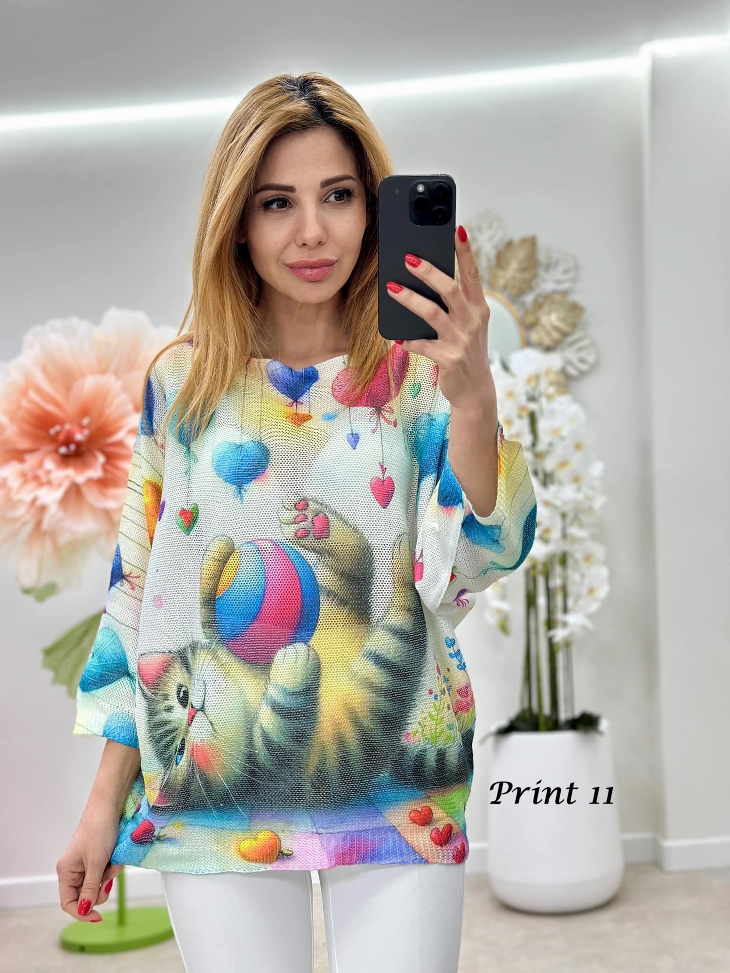Bluza Tricot Print