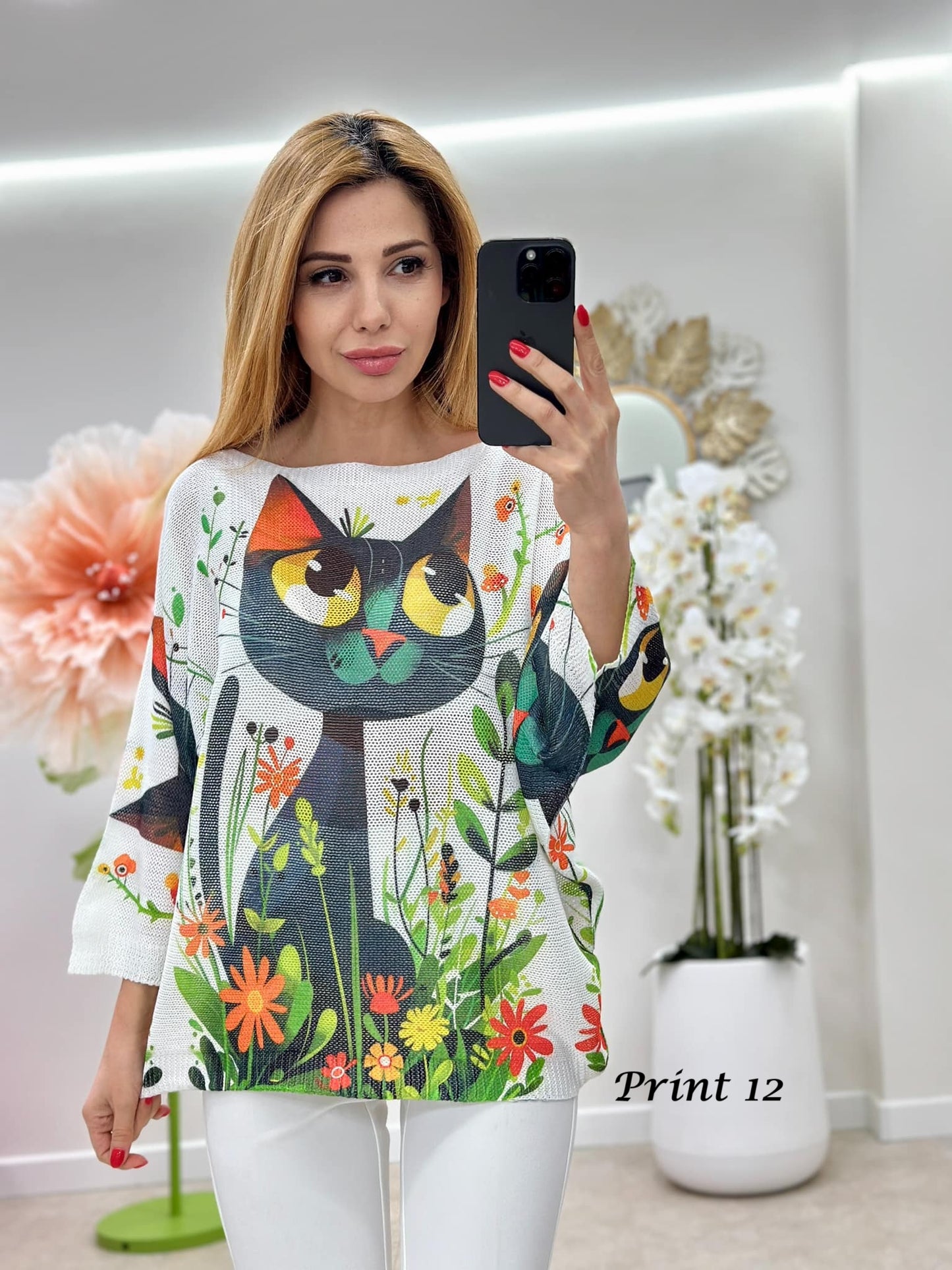 Bluza Tricot Print