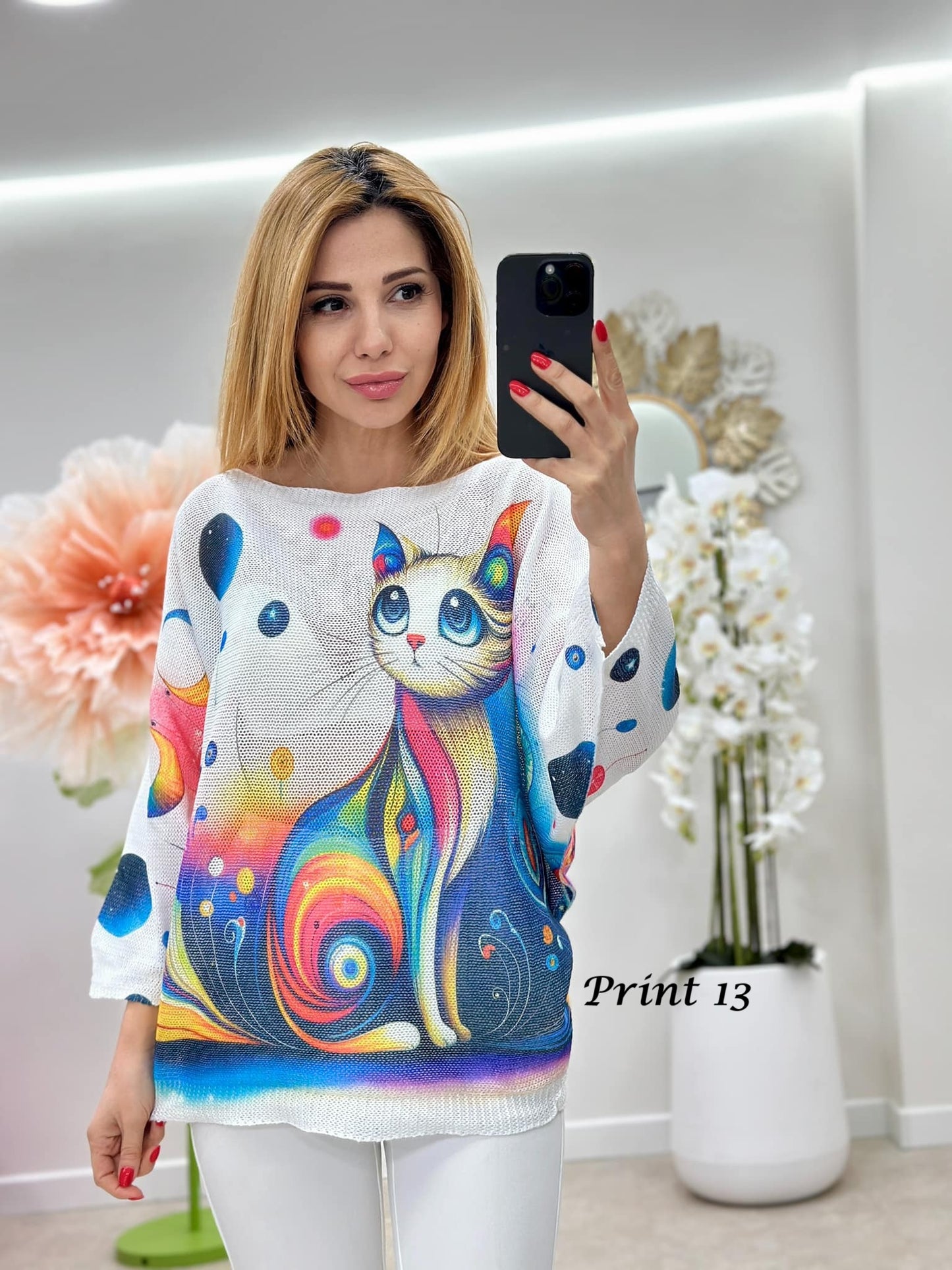 Bluza Tricot Print