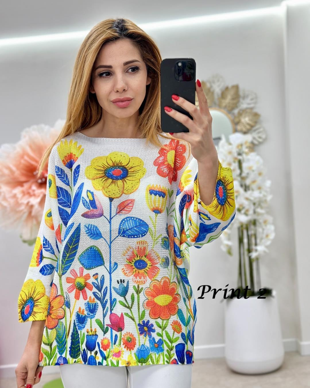 Bluza Tricot Print
