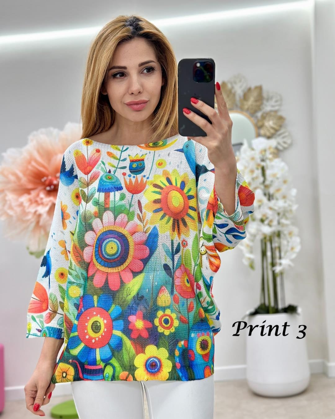 Bluza Tricot Print