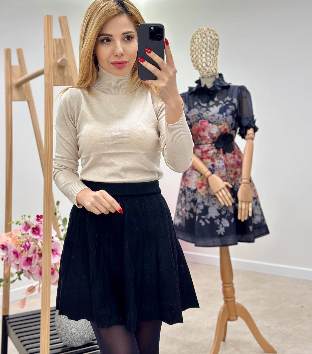 Maleta tricot fin
