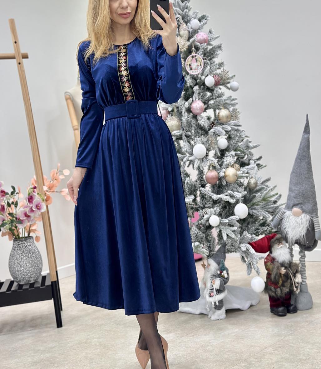 Rochie Catifea Traditionala