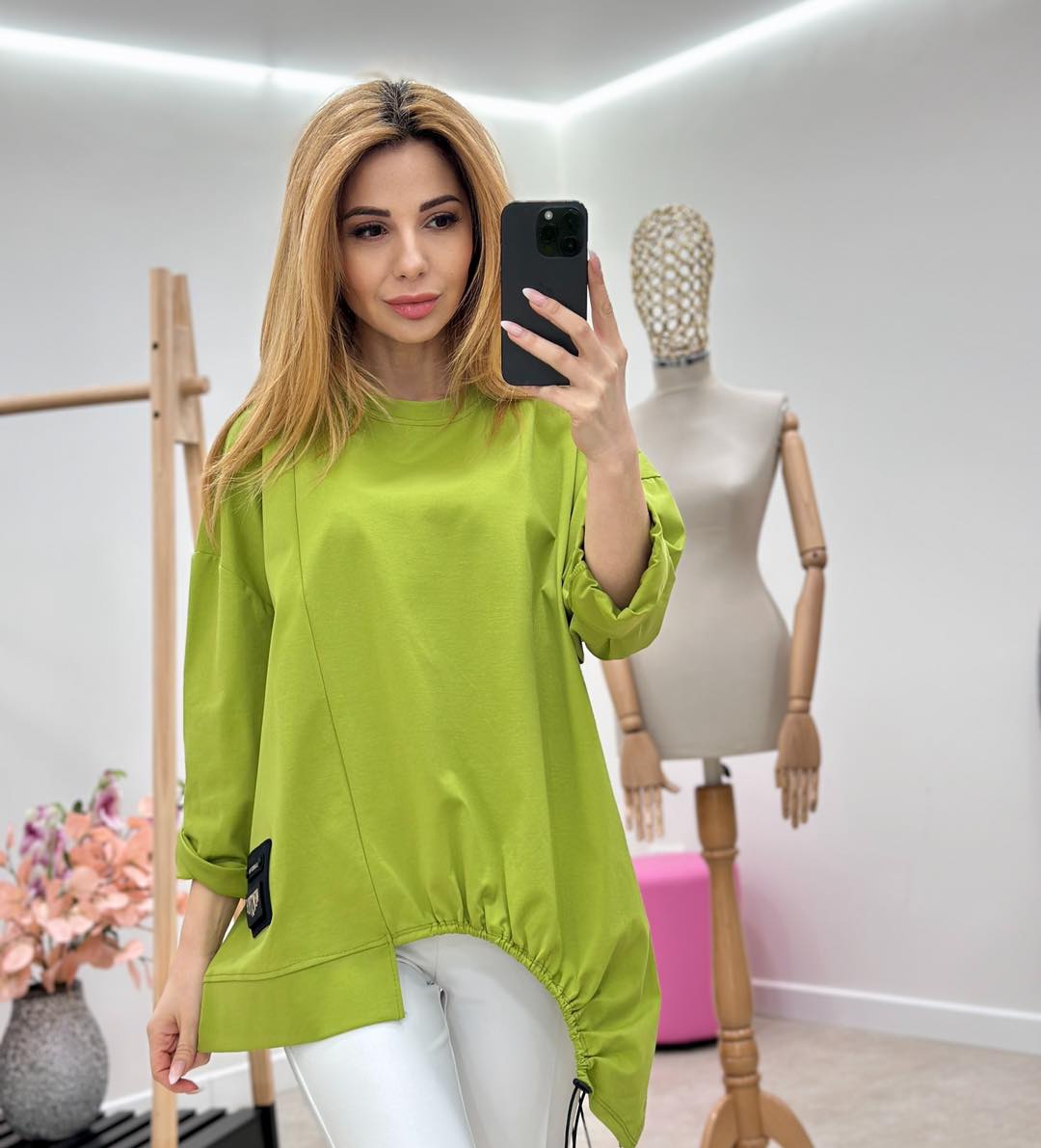 Bluza bumbac Oversize