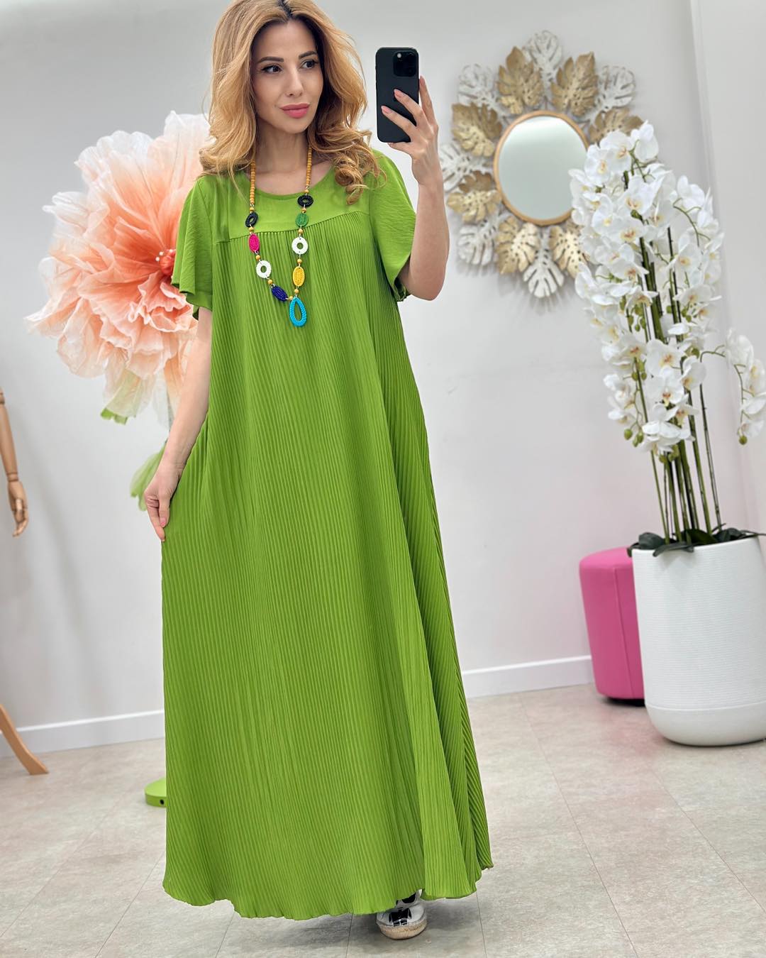 Rochie plisata Antonia