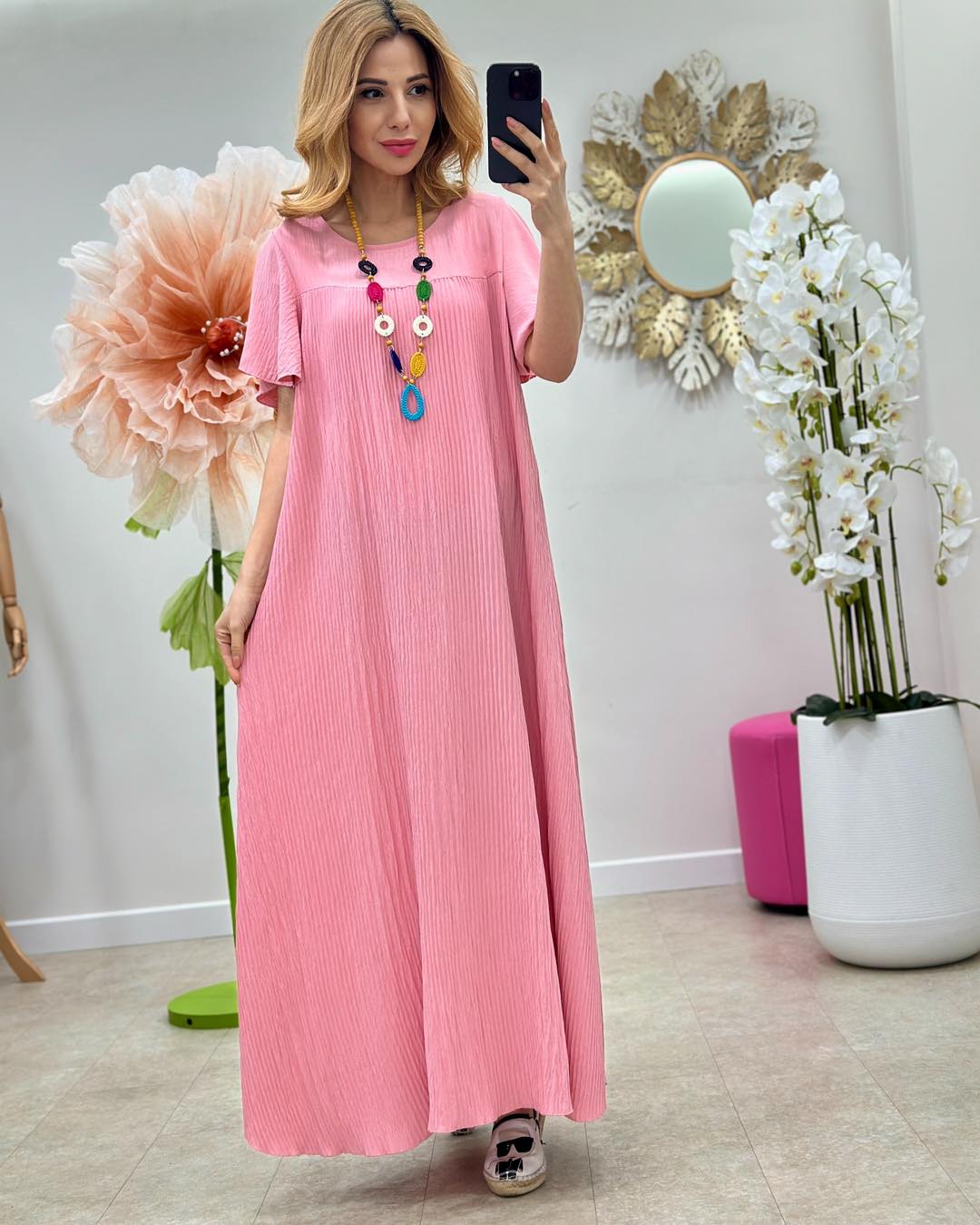 Rochie plisata Antonia