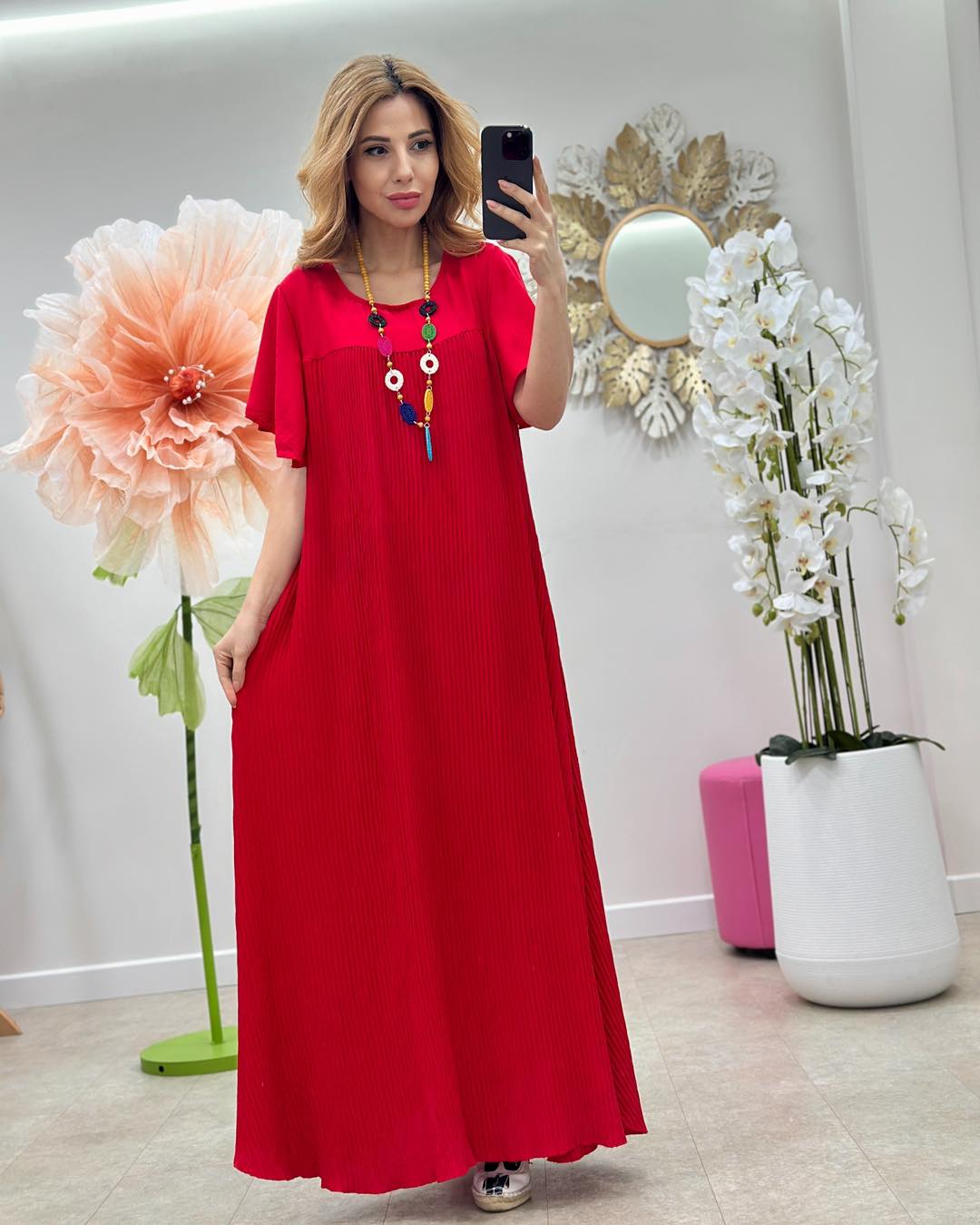 Rochie plisata Antonia