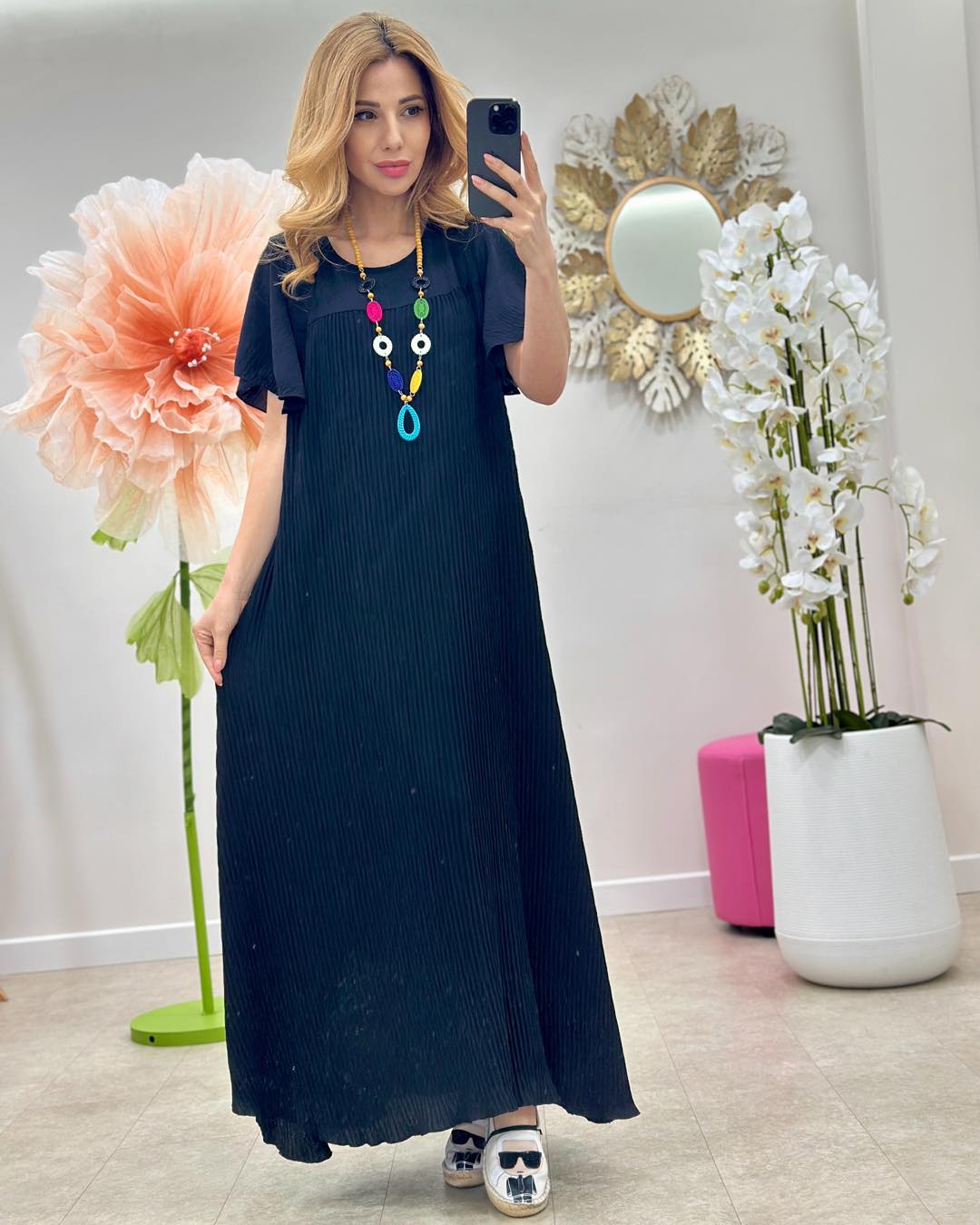 Rochie plisata Antonia