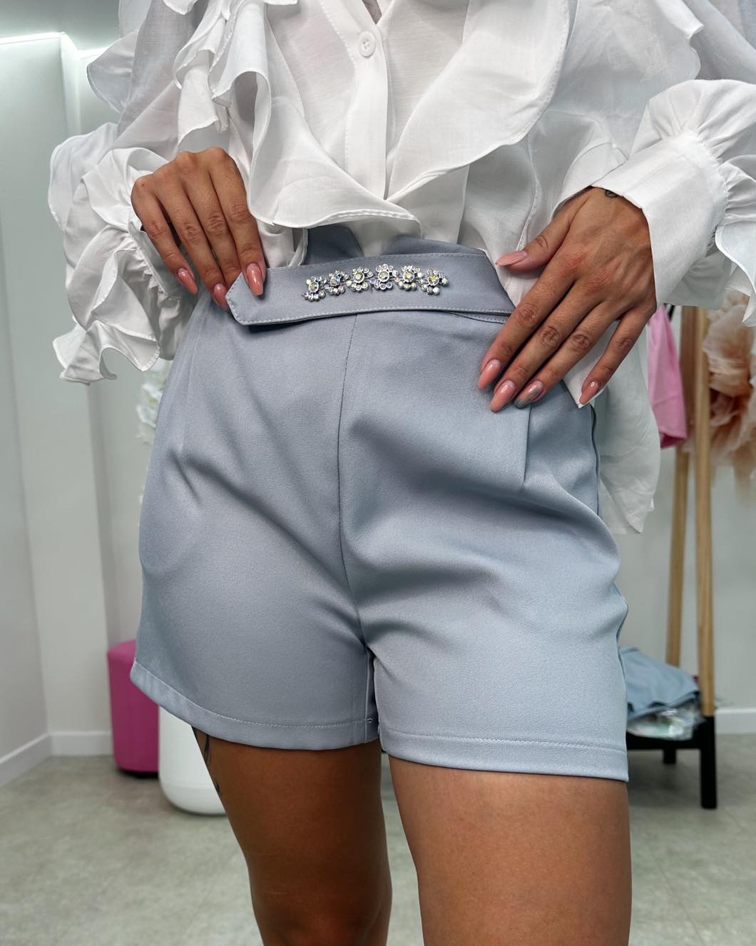 Pantaloni Scurti Eleganti