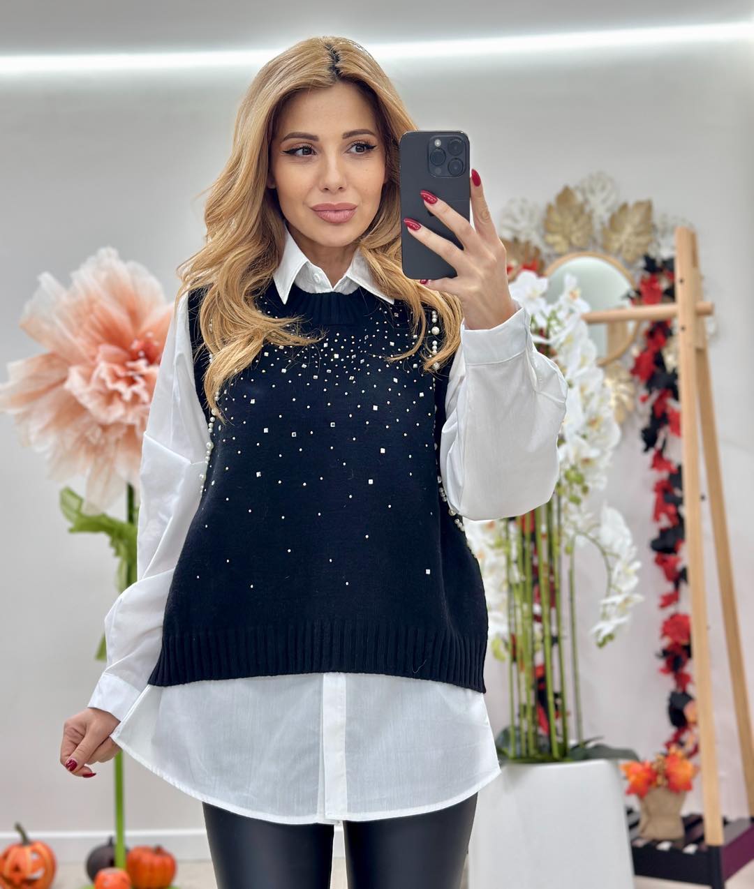 Set 2 piese : Camasa+ Vesta