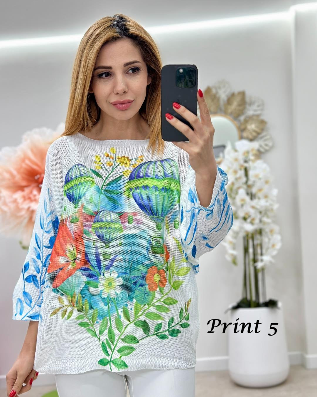 Bluza Tricot Print