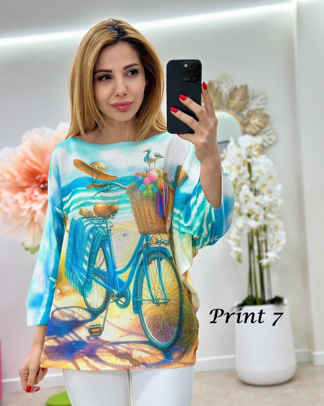Bluza Tricot Print