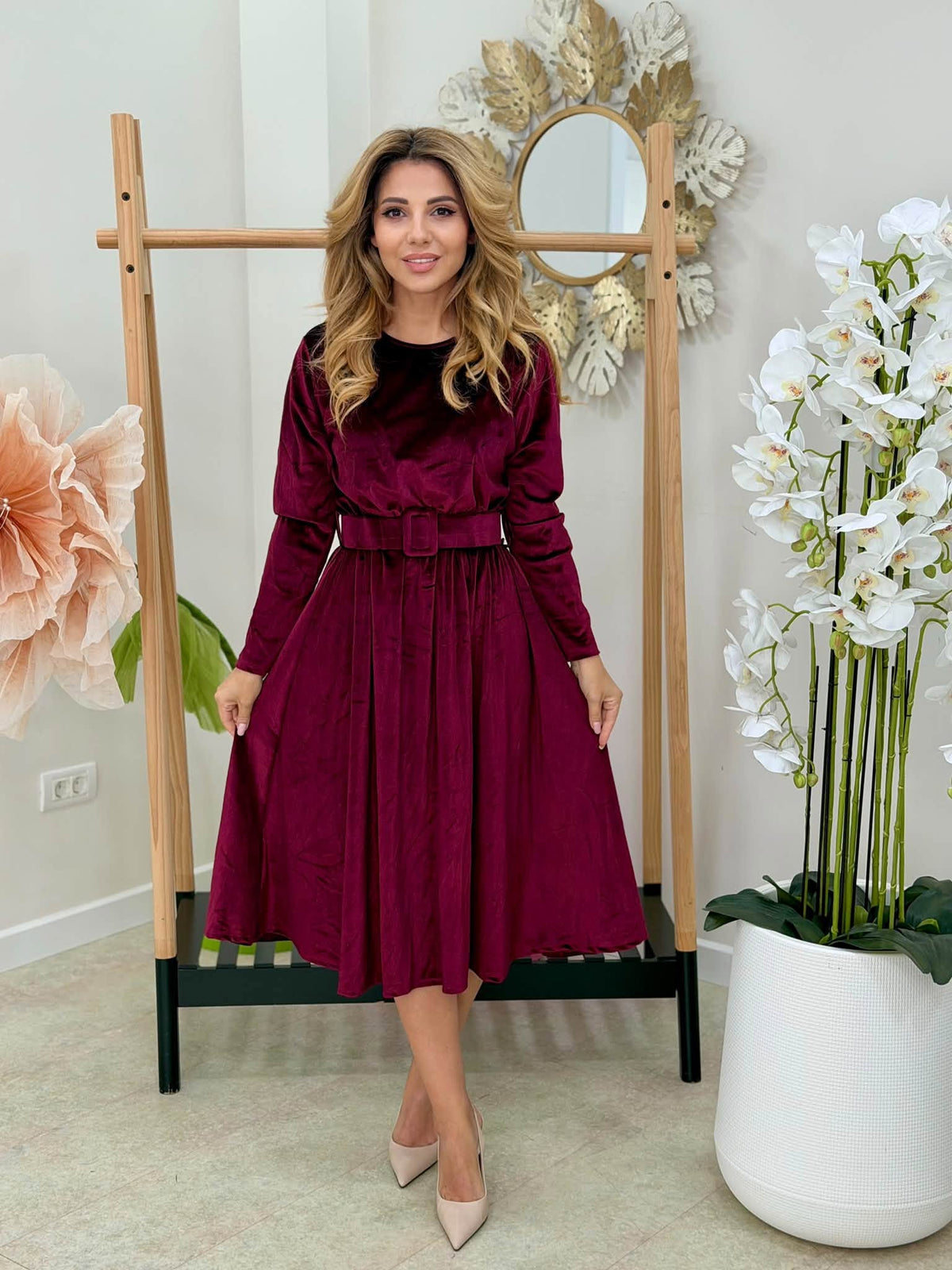 Rochie Catifea Karolyna
