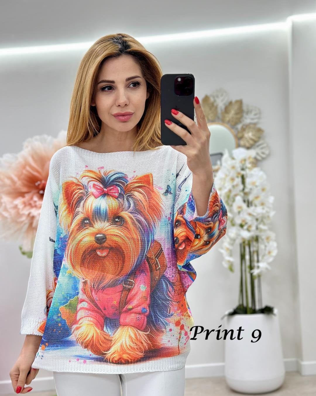 Bluza Tricot Print