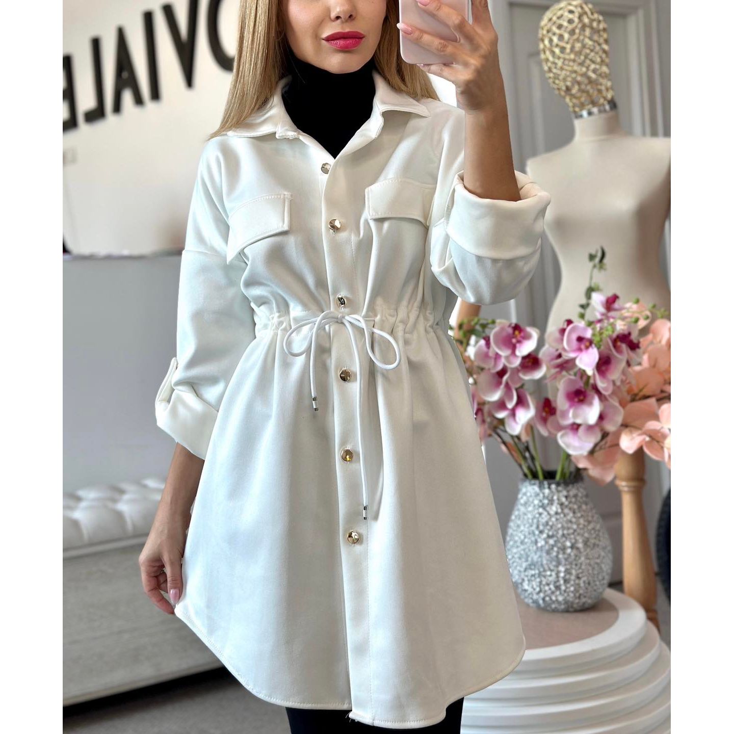 Trench Piele Intoarasa Ecologica