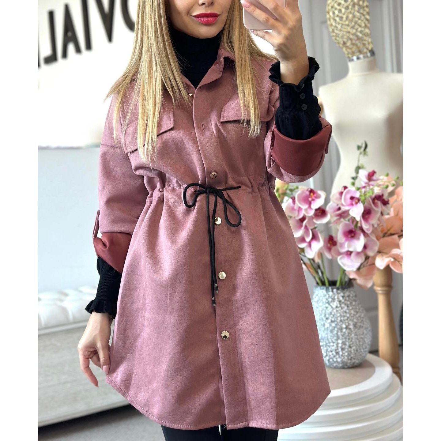 Trench Piele Intoarasa Ecologica