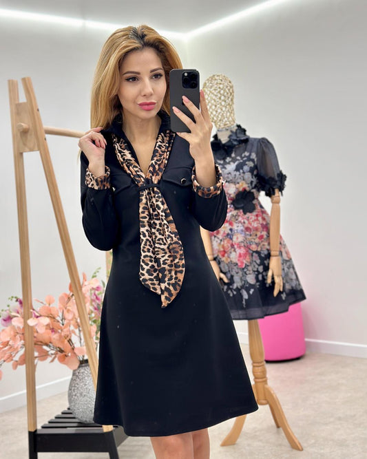 Rochie Office print