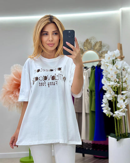 Tricou Funny Font
