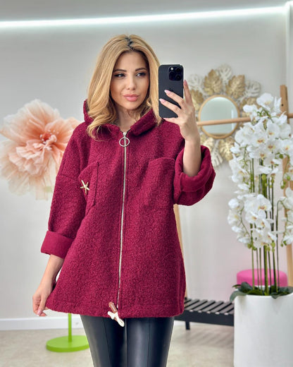 Cardigan Gluga Leopard