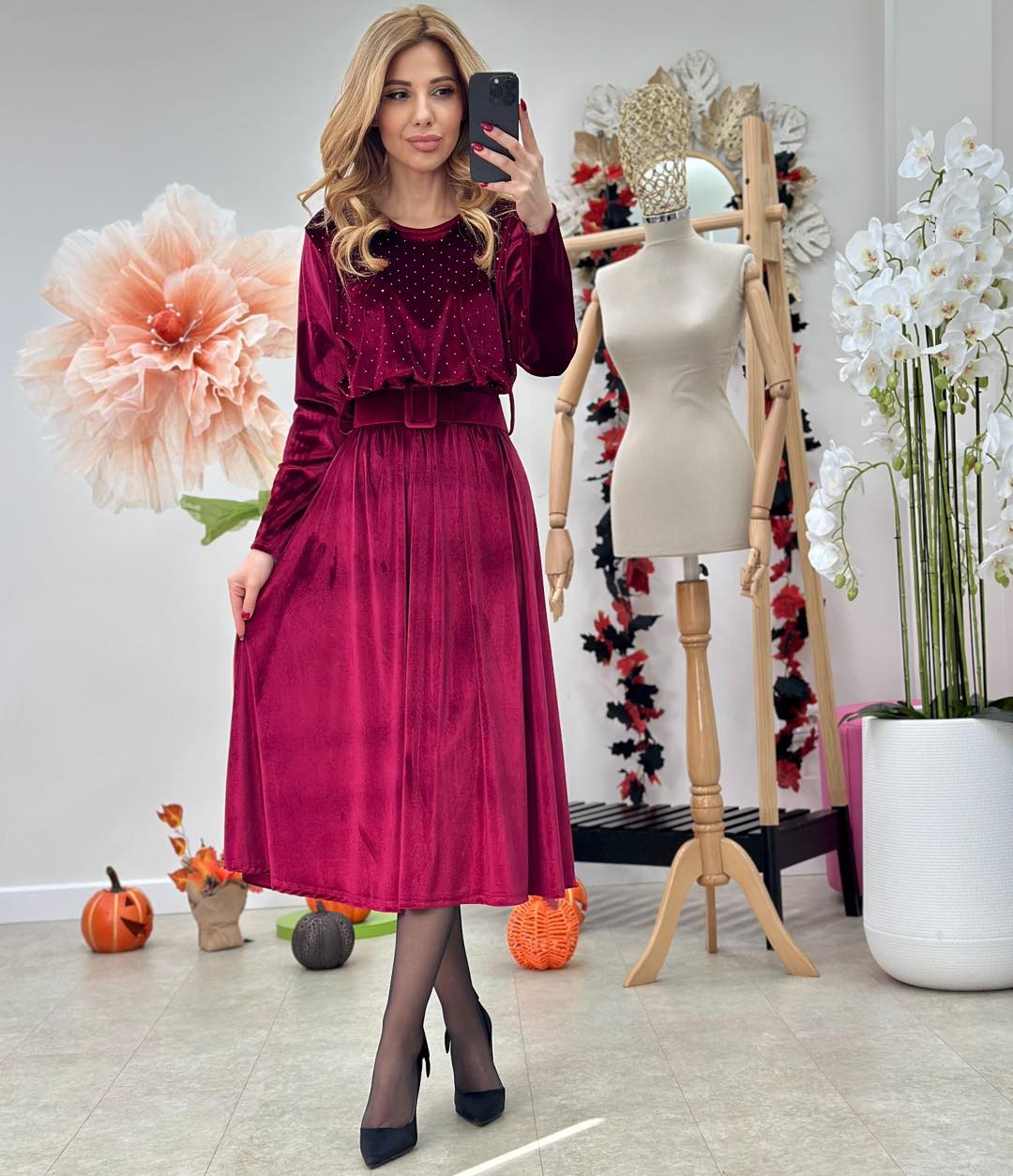 Rochie Catifea Malta