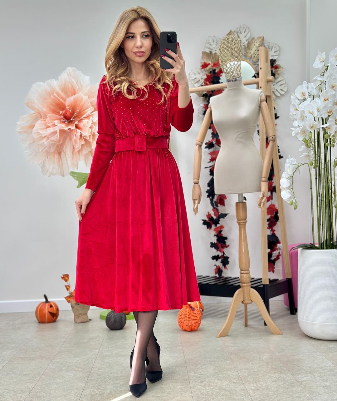 Rochie Catifea Malta