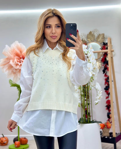 Set 2 piese : Camasa+ Vesta