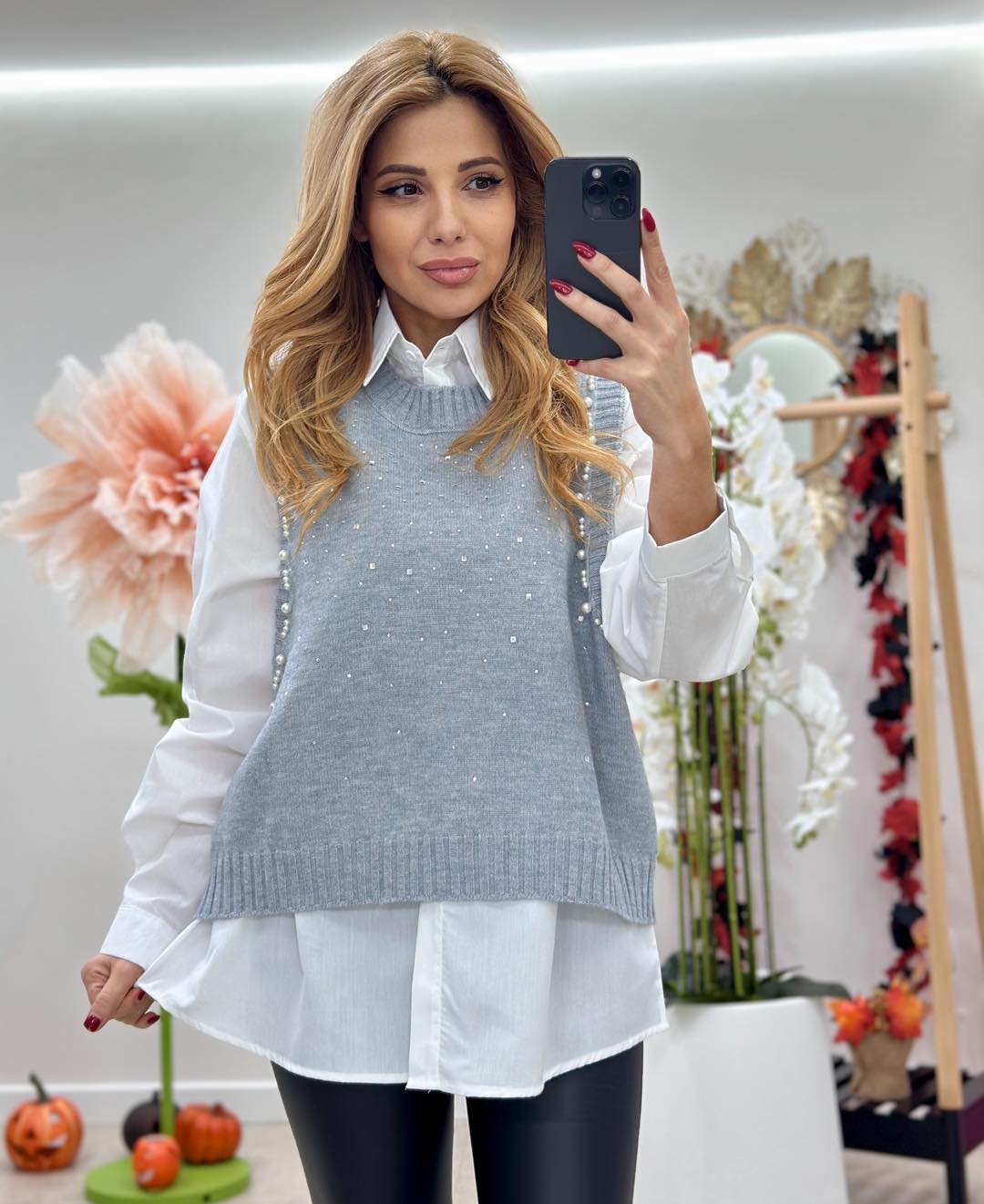 Set 2 piese : Camasa+ Vesta