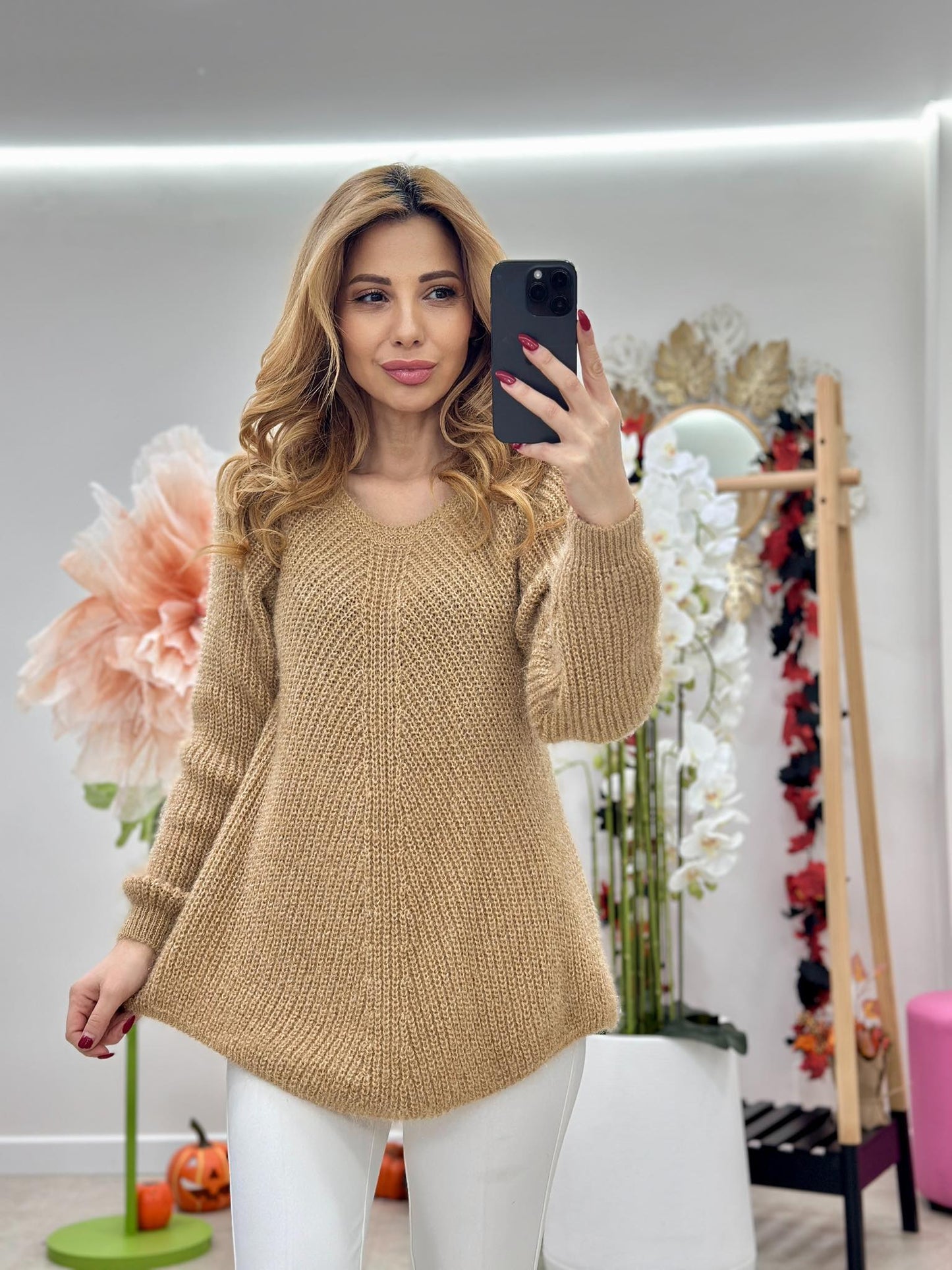 Pulover Pufos Rainbow