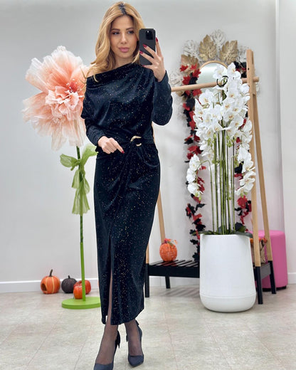 Rochie Catifea Carisa