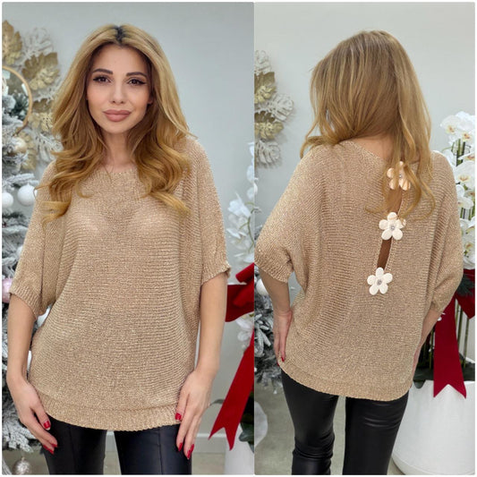 Bluza Floricele Glittery