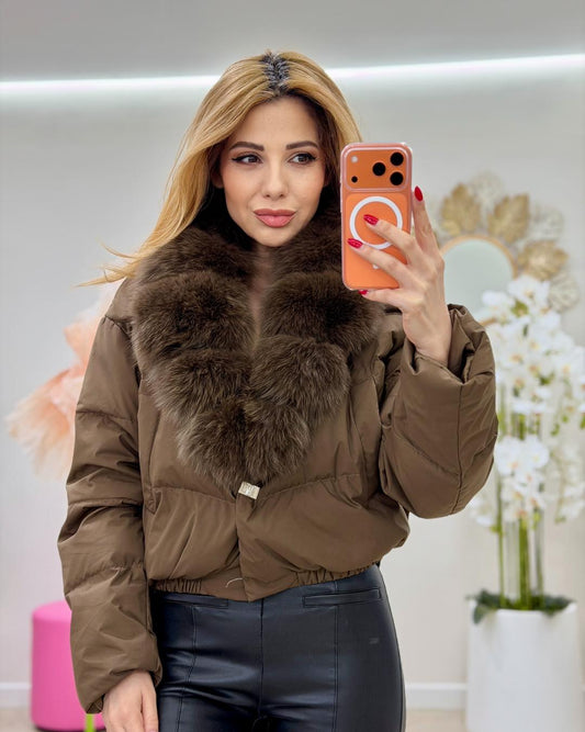 Geaca Blana Naturala