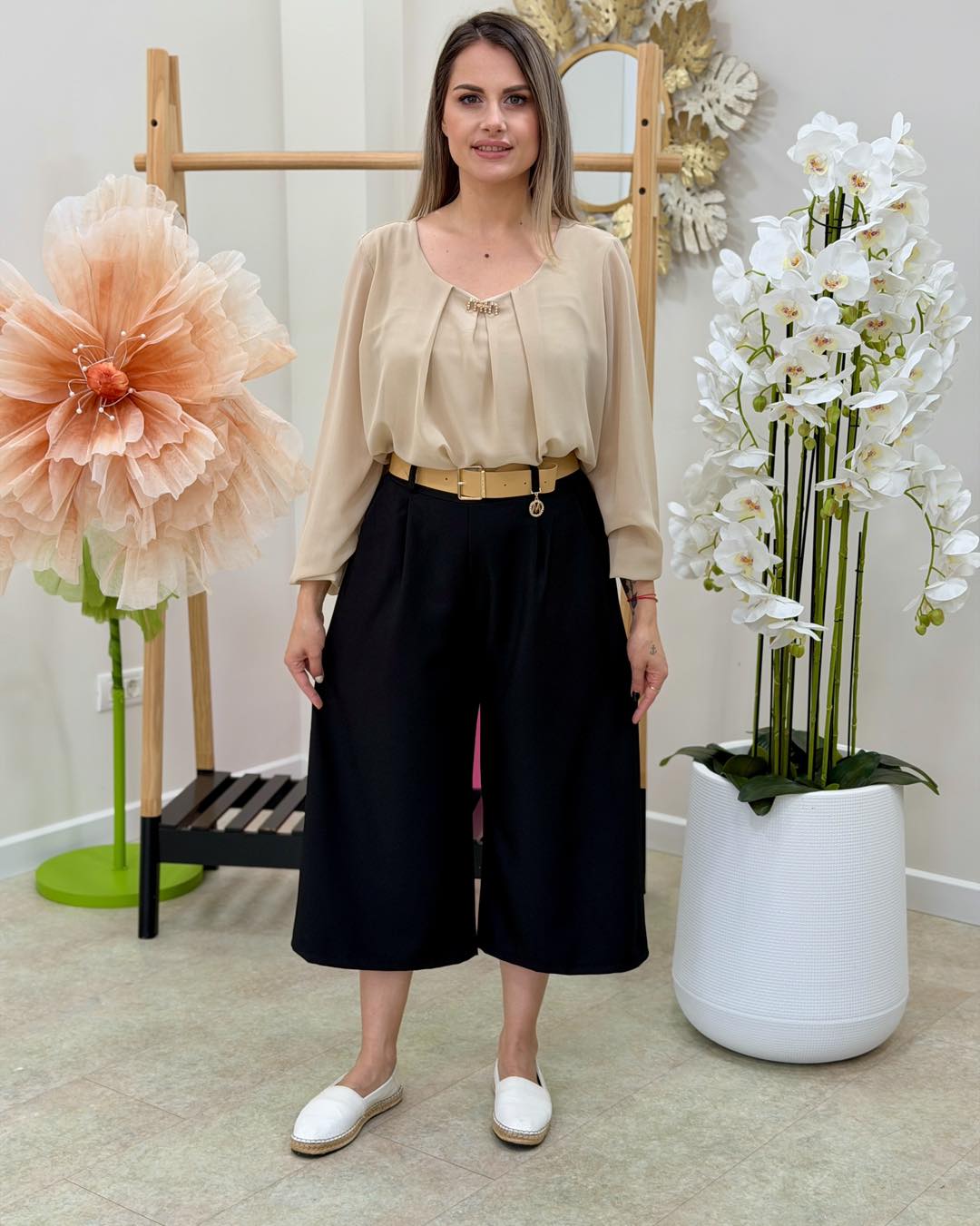 Pantaloni Capri
