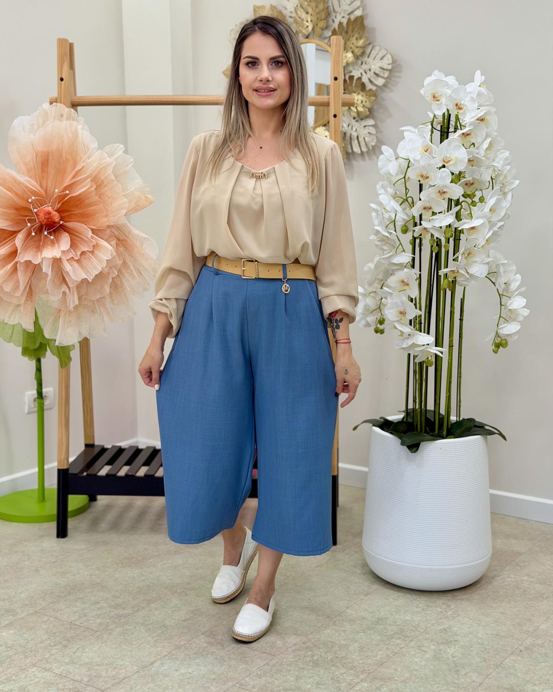 Pantaloni Capri