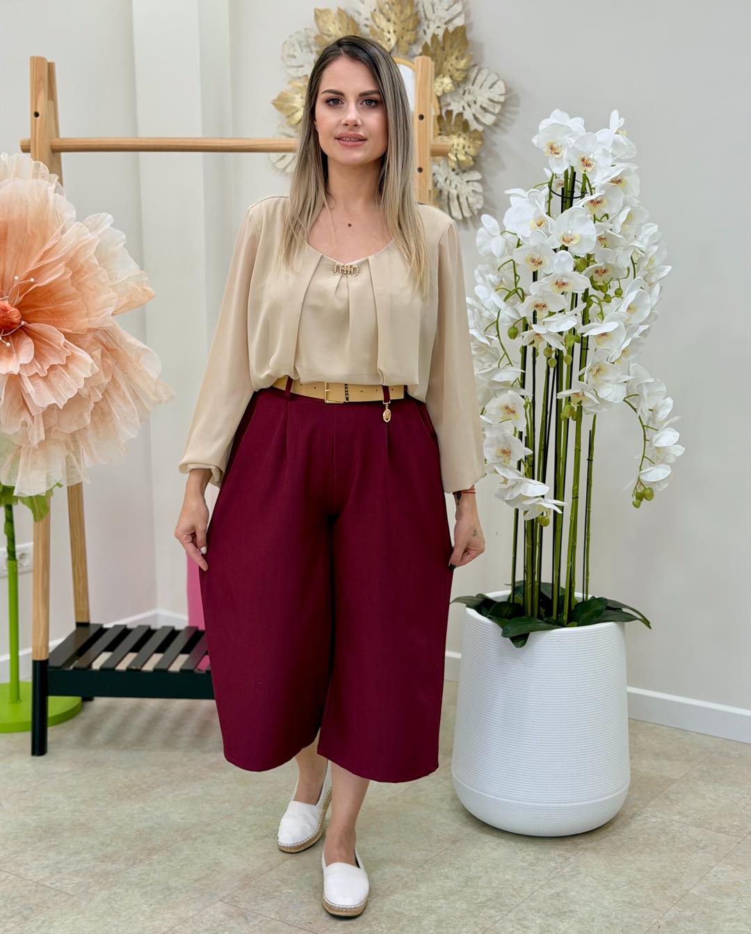 Pantaloni Capri