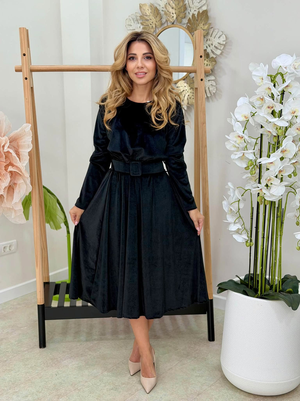 Rochie Catifea Karolyna