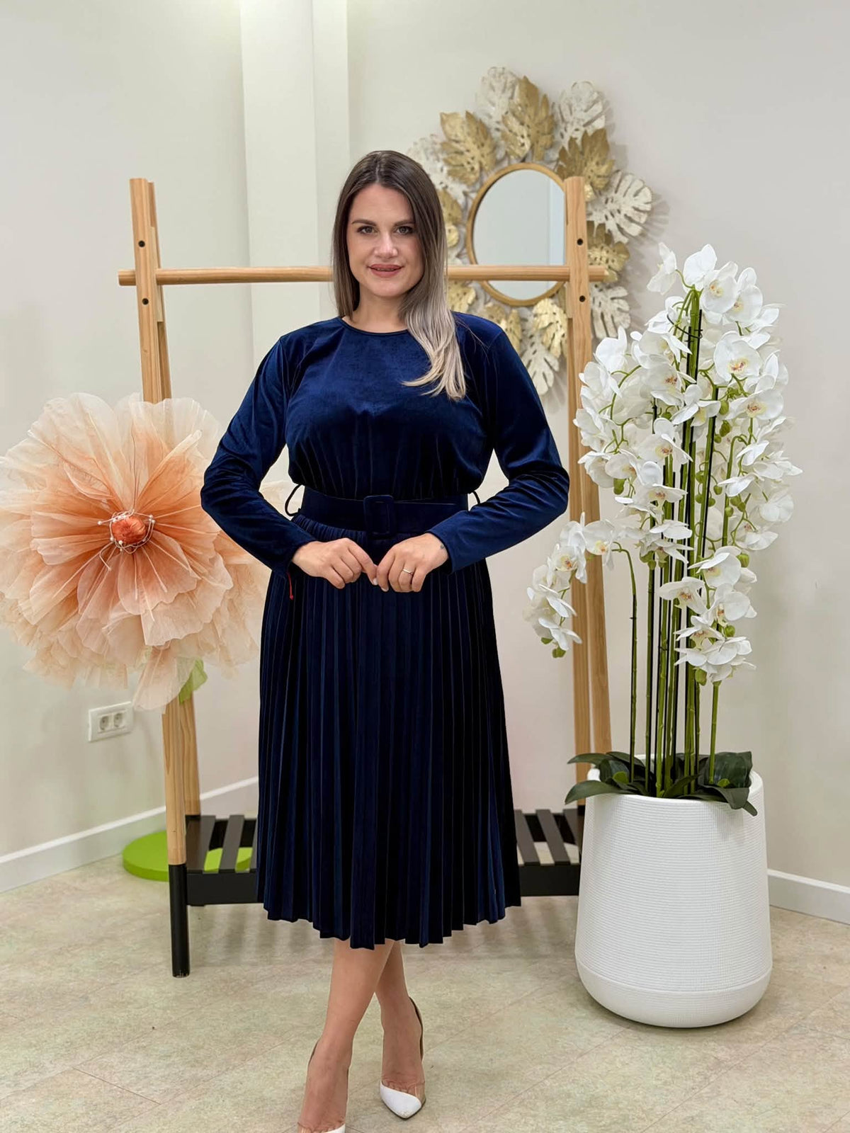 Rochie Catifea Ezmeralda