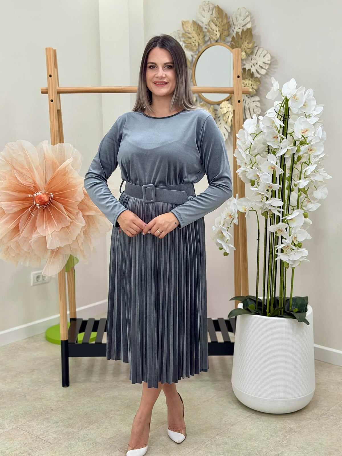 Rochie Catifea Ezmeralda
