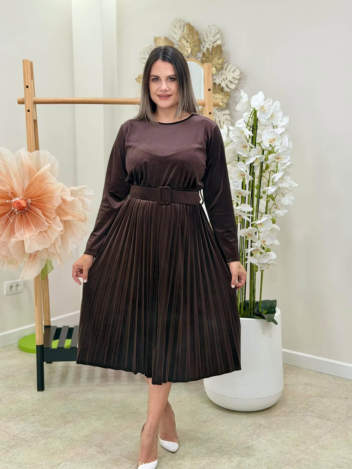 Rochie Catifea Ezmeralda